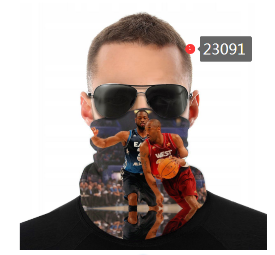 NBA 2021 Los Angeles Lakers #24 kobe bryant 23091 Dust mask with filter->->Sports Accessory
